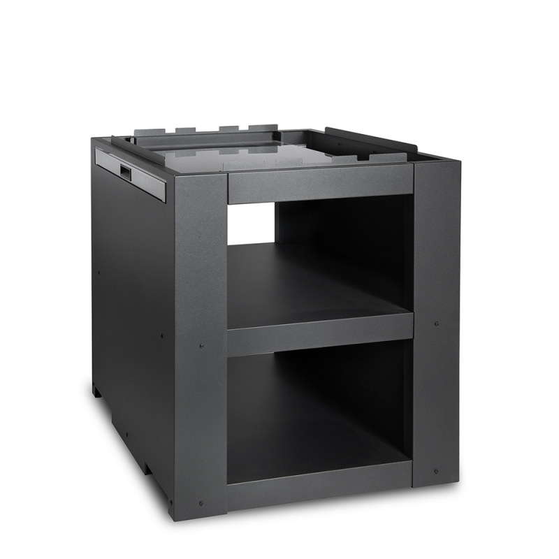 Clementi Pizza Oven Stand Anthracite Steel Wheels Original Gold Crosti