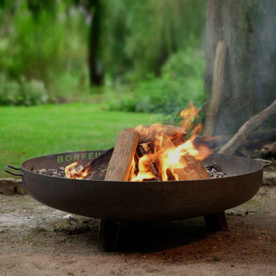 BonFeu BonBowl Plus Corten Steel Fire Pit 3 Sizes 60cm 80cm 100cm