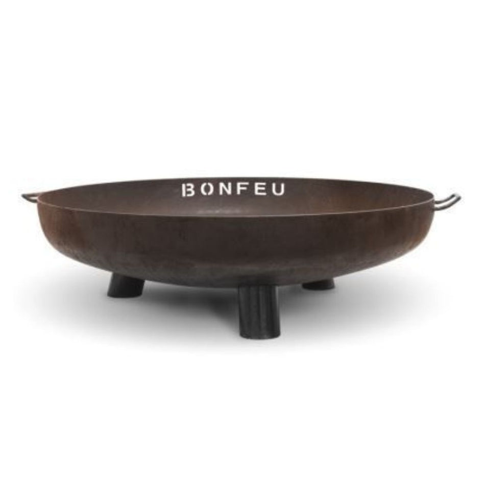 BonFeu BonBowl Plus Corten Steel Fire Pit 3 Sizes 60cm 80cm 100cm