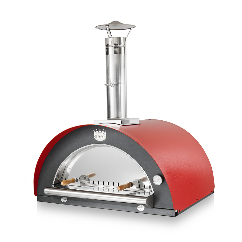 Clementi 60x60 Wood Fired Pizza Oven 2 Pizza Italian Made 95kg 400°C