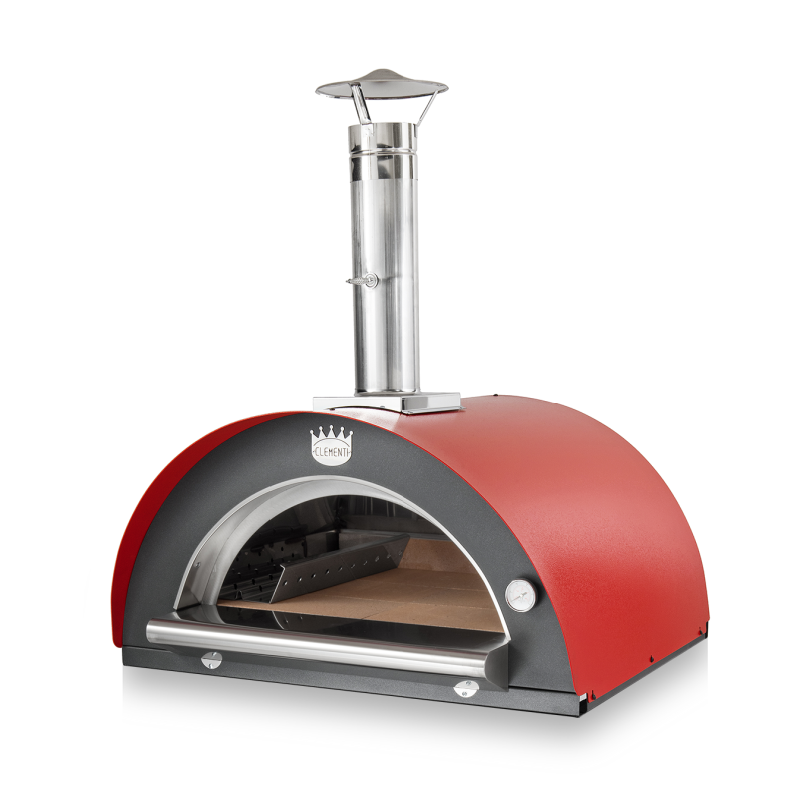 Clementi Original 80x60 Wood Fired Pizza Oven 4 Pizza Italian Made 400°C
