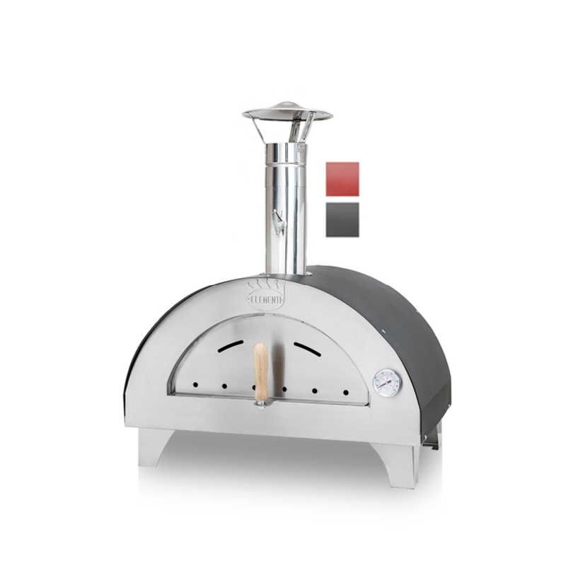 Clementi Remida Gas Pizza Oven 12 Inch Italian Made Stainless Steel Outdoor