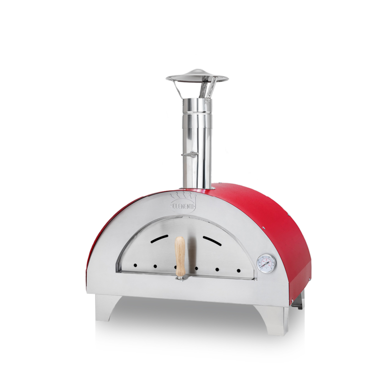 Clementi Remida Gas Pizza Oven 12 Inch Italian Made Stainless Steel Outdoor