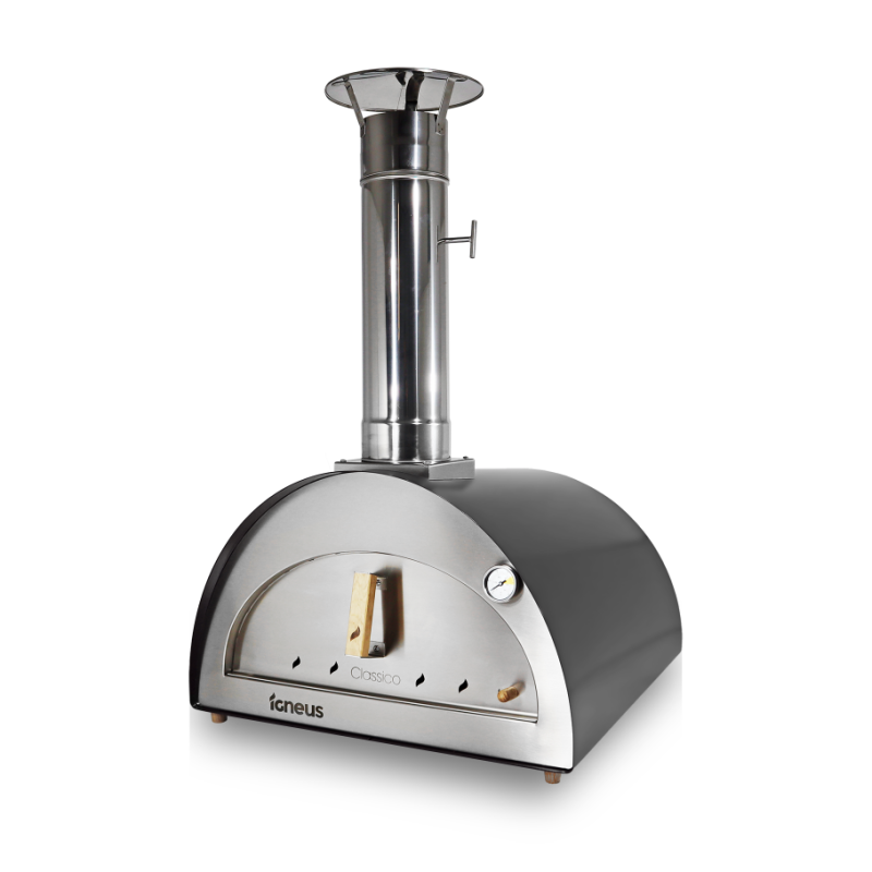 Igneus Classico Wood Fired Pizza Oven Handmade in Portugal 60x60cm 400°C