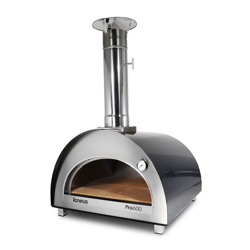 Igneus Pro 600 Wood Fired Pizza Oven Light Commercial 2 Pizza 400°C Portugal