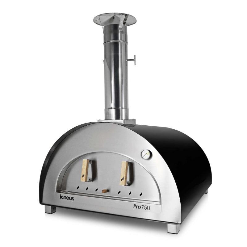 Igneus Pro 750 Wood Fired Pizza Oven 4 Pizza 75x75cm Light Commercial Portugal