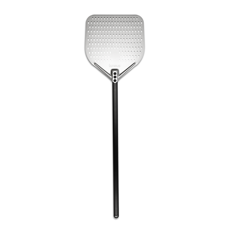 Igneus Pro 14 Inch Pizza Peel Anodised Aluminium 120cm Long Handle