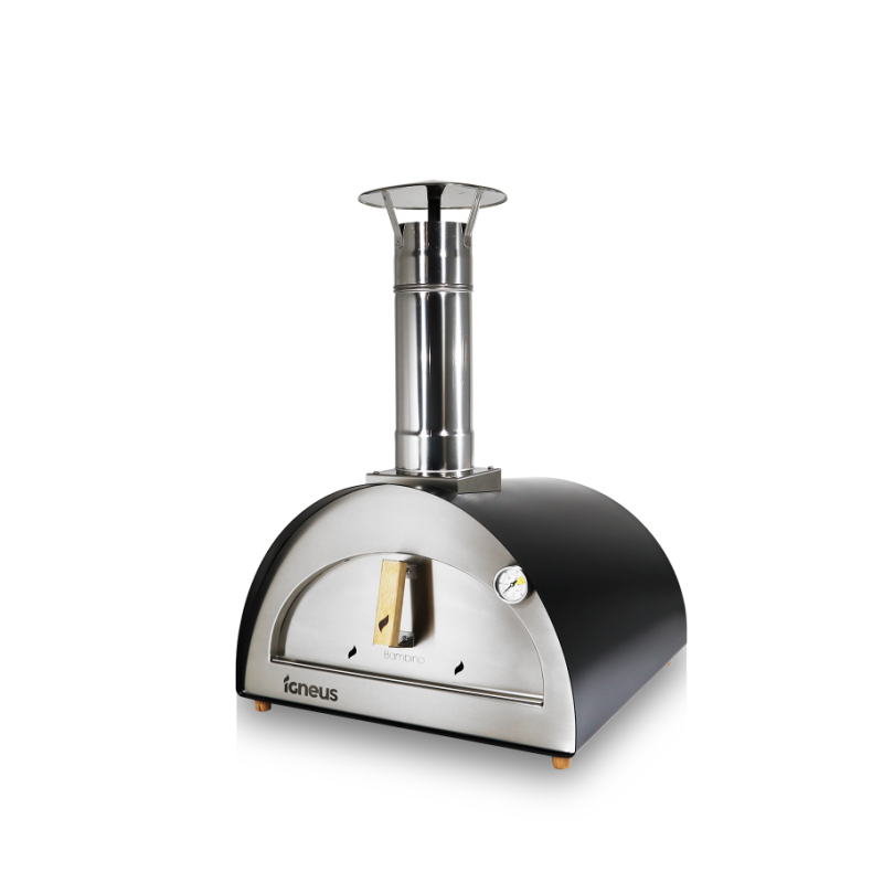 Igneus Bambino Wood Fired Pizza Oven Handmade in Portugal 14 Inch 400°C