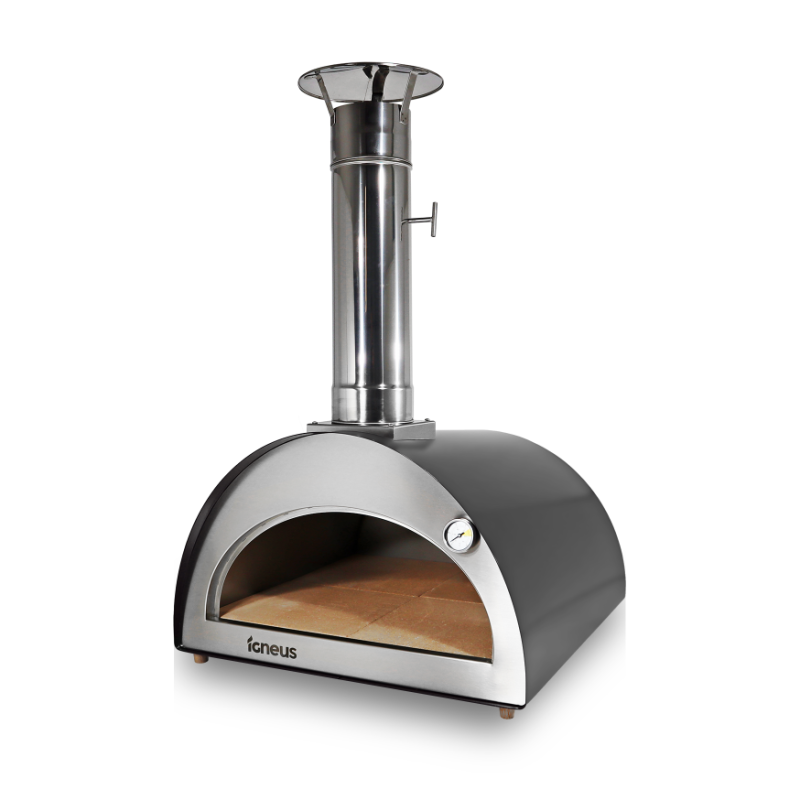 Igneus Classico Wood Fired Pizza Oven Handmade in Portugal 60x60cm 400°C