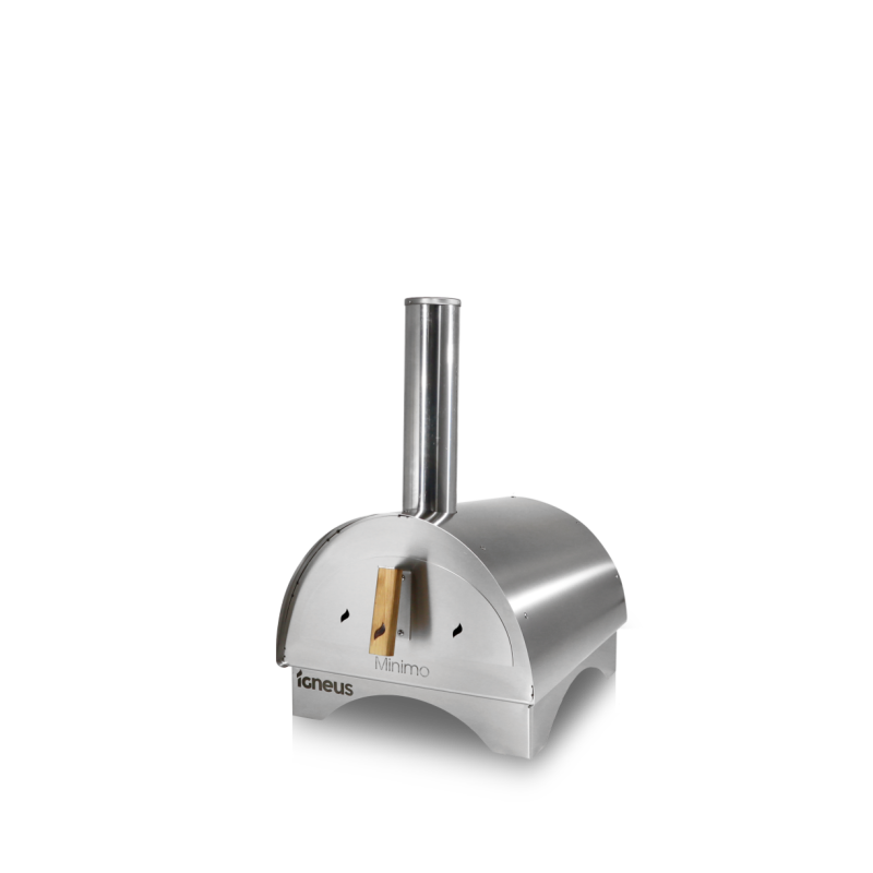 Igneus Minimo Portable Wood Fired Pizza Oven Handmade in Portugal 12 Inch 15kg