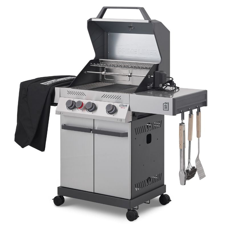 Bull Prime Liner S3 3 Burner Gas BBQ Stainless Steel 16kW Infrared LPG