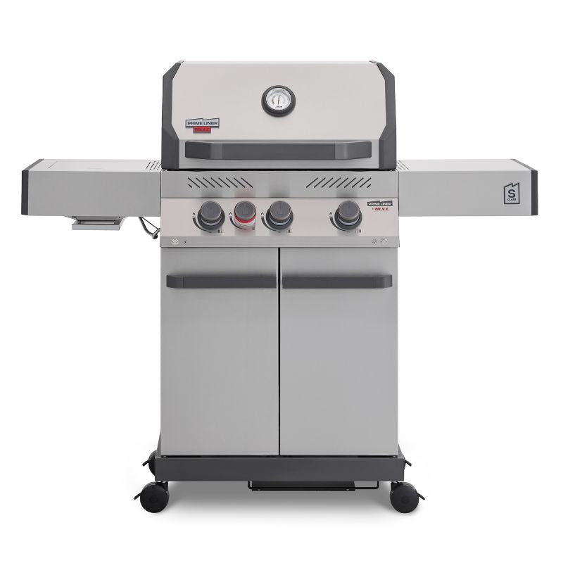 Bull Prime Liner S3 3 Burner Gas BBQ Stainless Steel 16kW Infrared LPG
