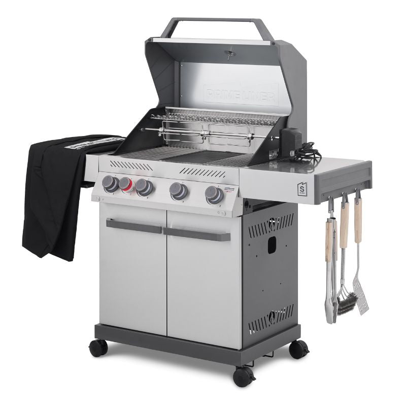 Bull Prime Liner S4 4 Burner Gas BBQ Stainless Steel 20kW Infrared LPG