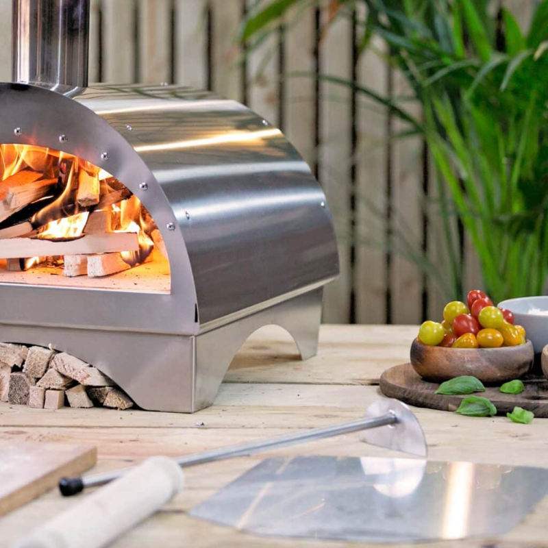 Igneus Pizza Oven Embers Rake 48cm Steel Bambino Classico Compatible