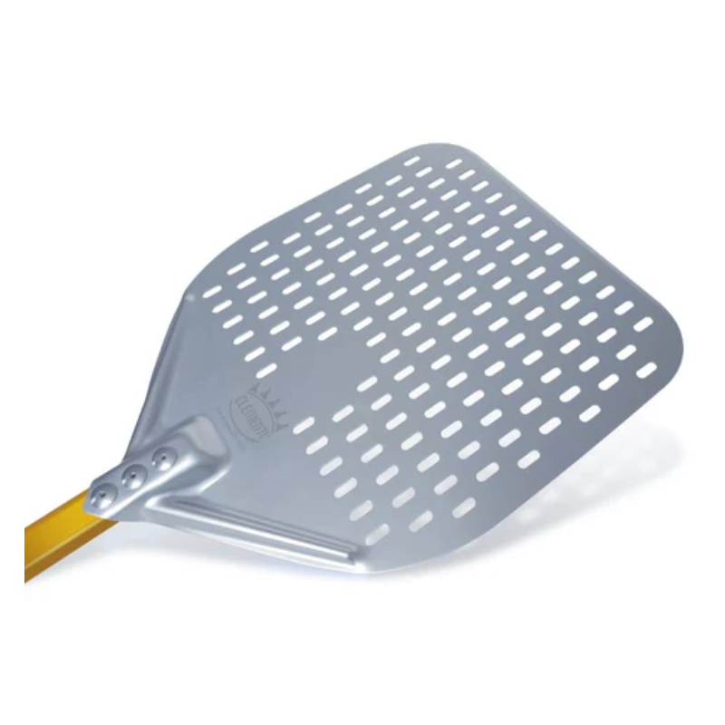 Clementi 6 Piece Pizza Oven Accessory Bundle Peel Brush Rake Cutter 100cm