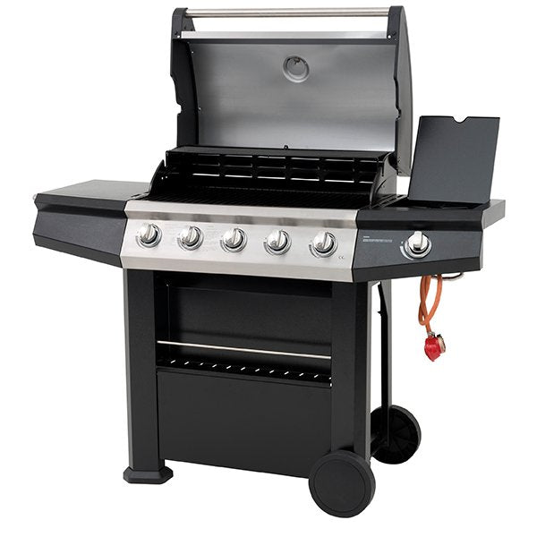 Lifestyle Dominica 5 Plus 1 Burner Gas BBQ 19.6kW Roasting Hood LFS683