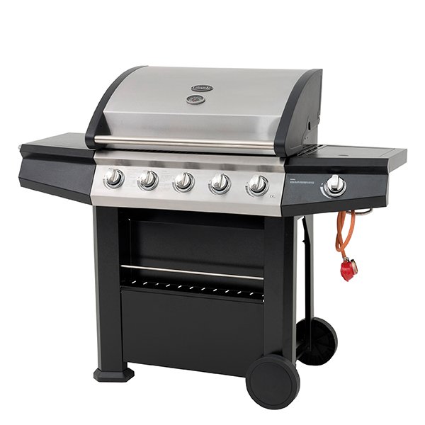 Lifestyle Dominica 5 Plus 1 Burner Gas BBQ 19.6kW Roasting Hood LFS683