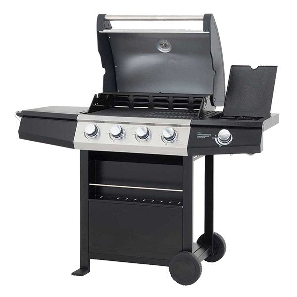 Lifestyle Grenada 4 Plus 1 Burner Gas BBQ Grill Storage Cabinets LFS688BLK