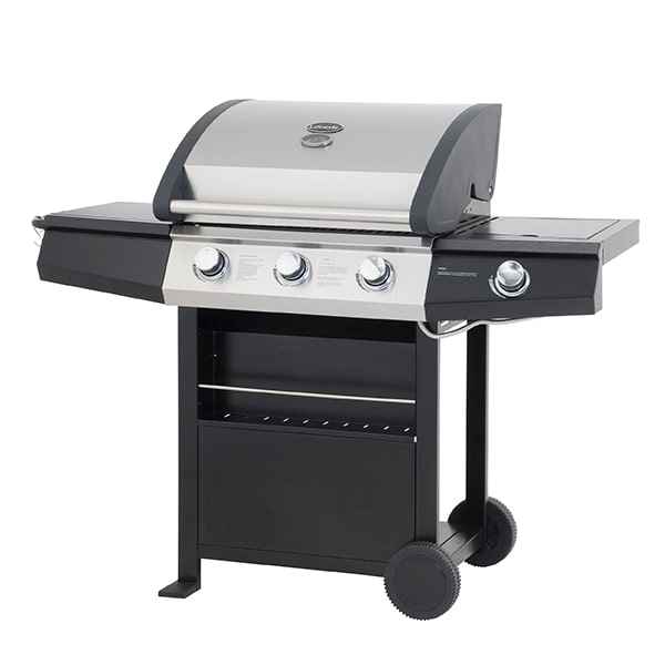 Lifestyle St Vincent 3 Plus 1 Burner Gas BBQ Porcelain Grills LFS684