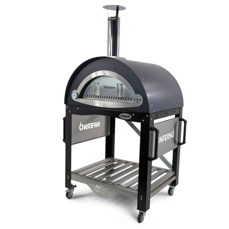 Inferno Vulcan Plus Pizza Oven Stand Stainless Steel Castors UK Made
